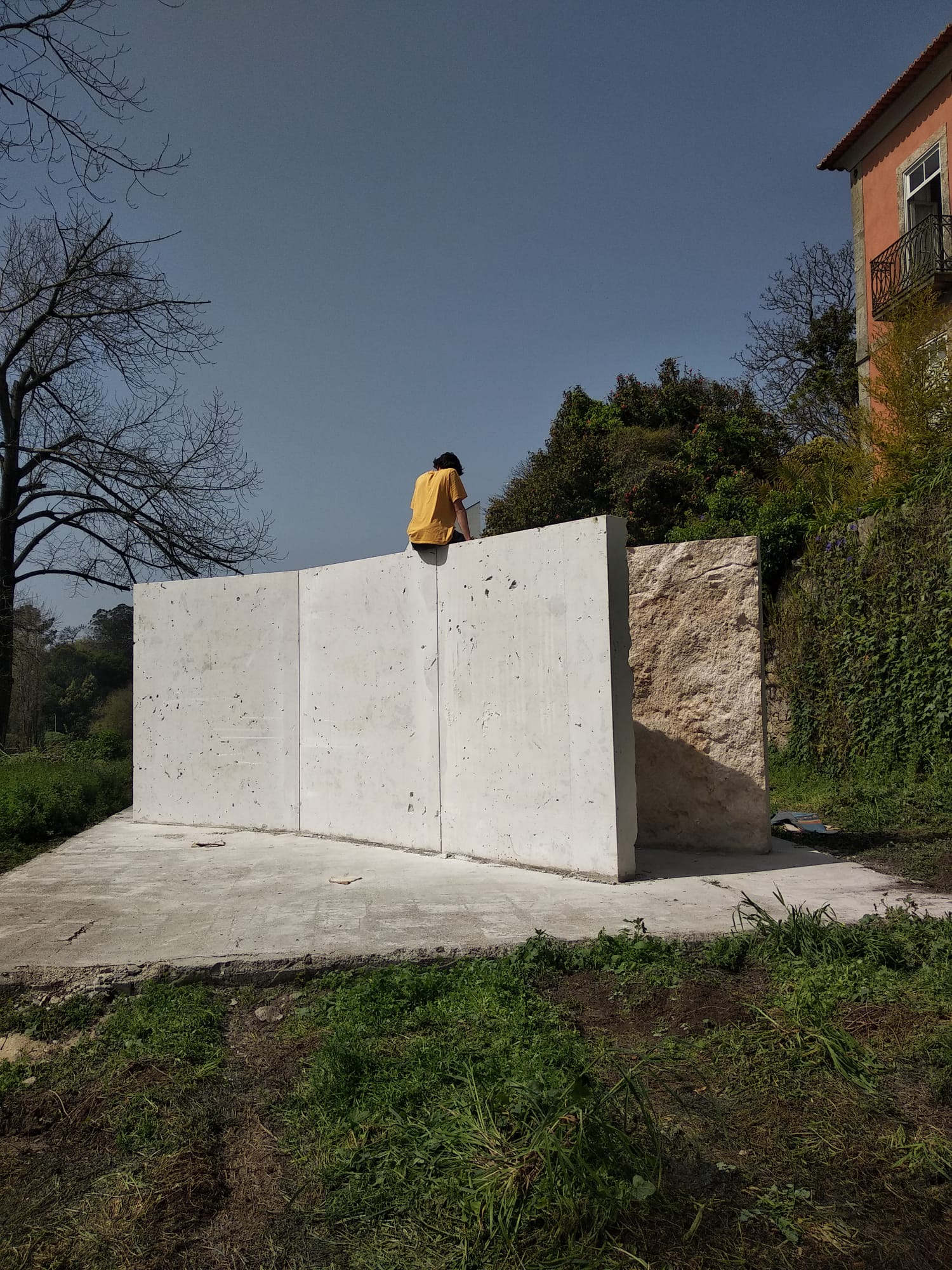What is a Corridor? built stone pavilion